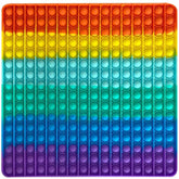 KUNSTIFY XXL Regenbogen POP IT