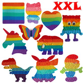 KUNSTIFY XXL Regenbogen POP IT