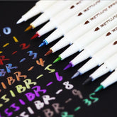 Metallic Marker Stifte Brushed - 10 Stifte
