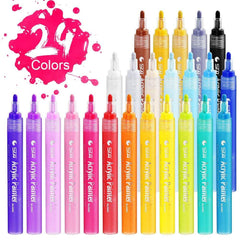 Acrylstifte - 24 Farben - Markerset