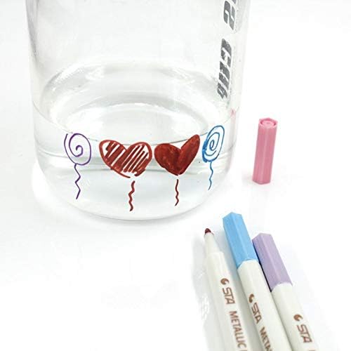 Metallic Marker Stifte - 10 Stifte