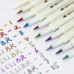 Metallic Marker Stifte Brushed - 10 Stifte