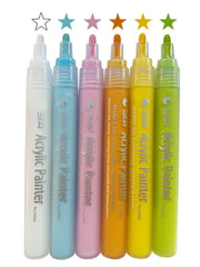 Acrylstifte - Pastellfarben Set 1