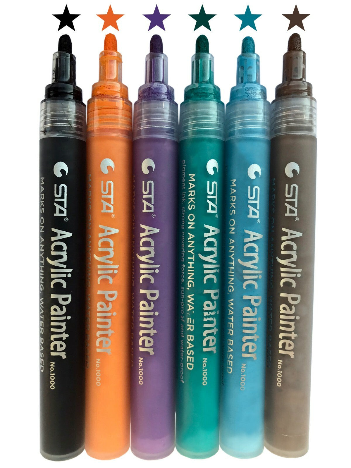 Acrylstifte - Modern Art Set - 6 Stifte