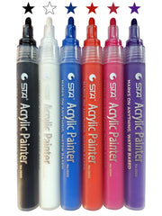 Acrylstifte - Basic Set - 6 Stifte