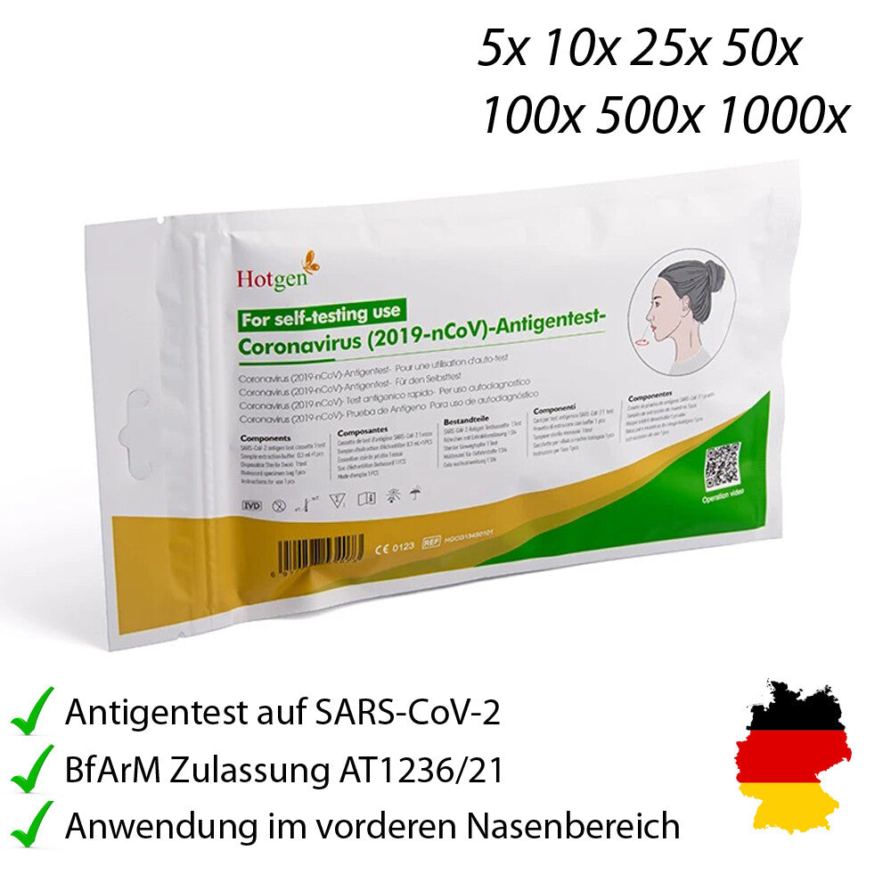 HOTGEN Schnelltest 50 Stück