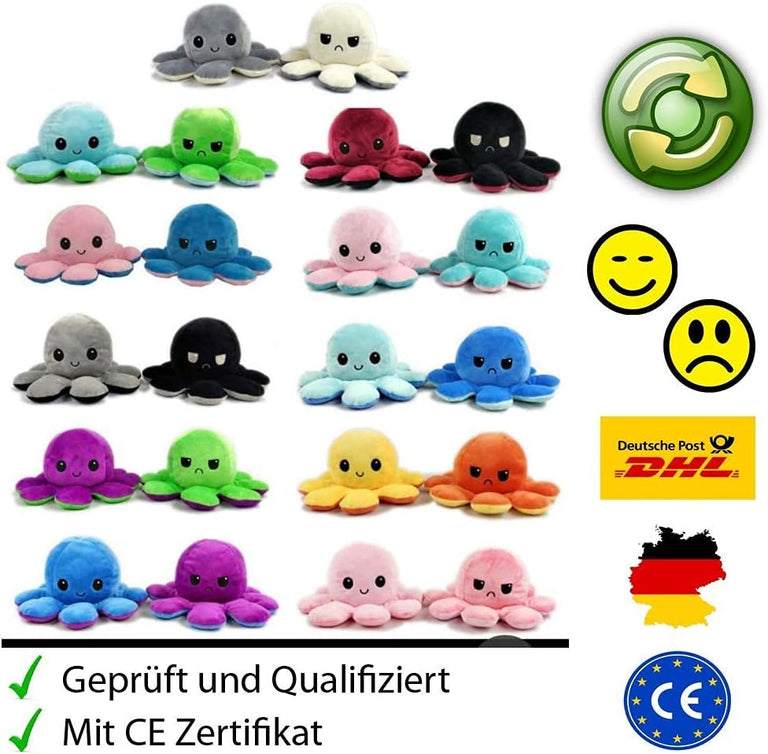 Oktopus Kuscheltier 20cm