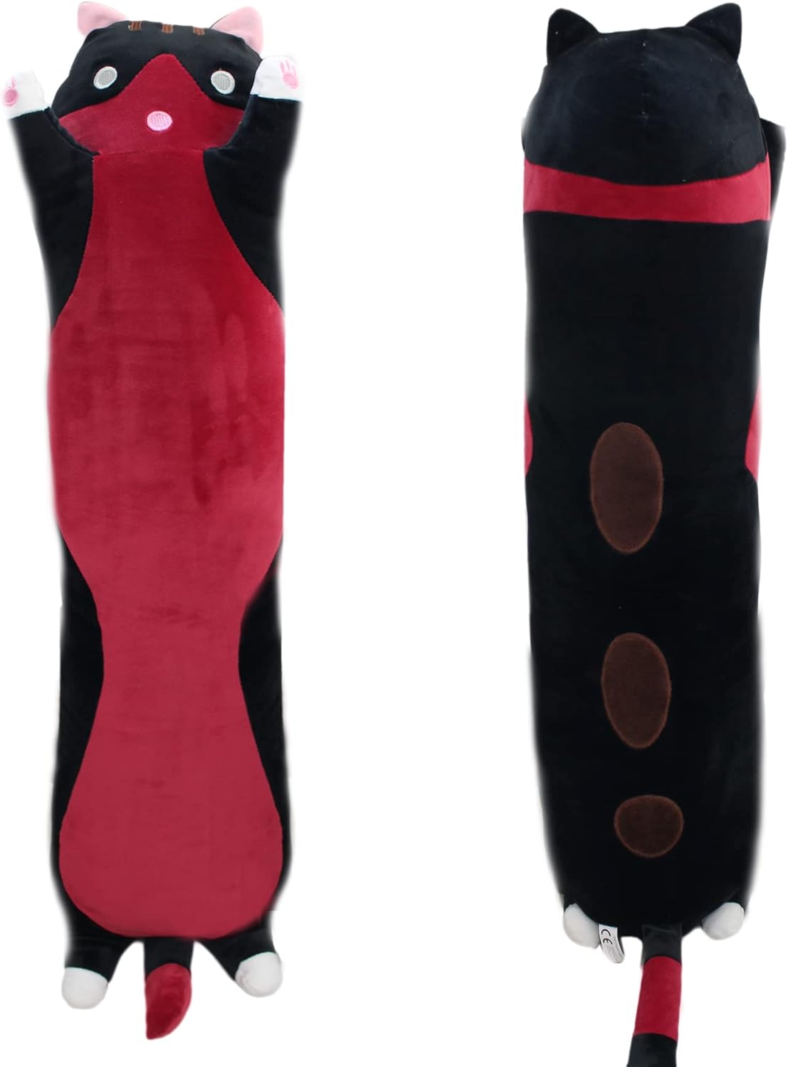 Lange Katze Kuscheltier - Seitenschläferkissen - verschiedene Farben und Größen