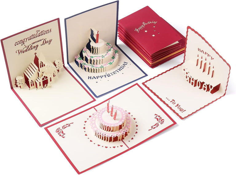 3D Karten - Geburtstag