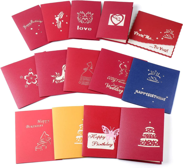 3D Karten - Geburtstag