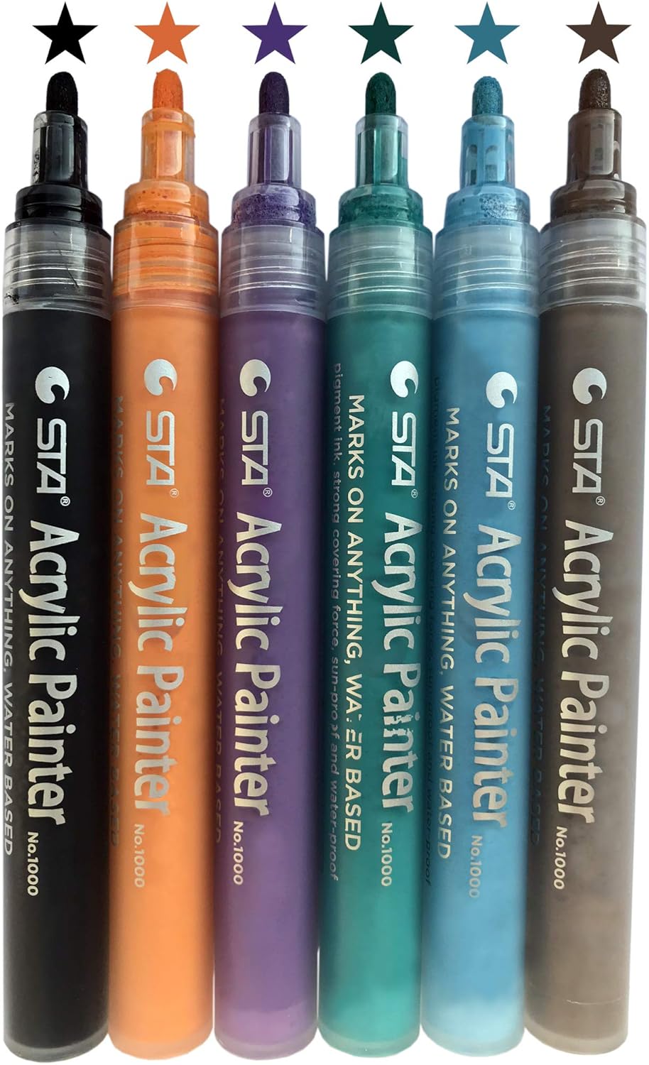 Acrylstifte - Modern Art Set - 6 Stifte