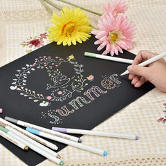 Metallic Marker Stifte - 10 Stifte